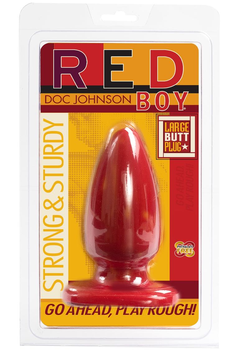 Red Boy Large Butt Plug