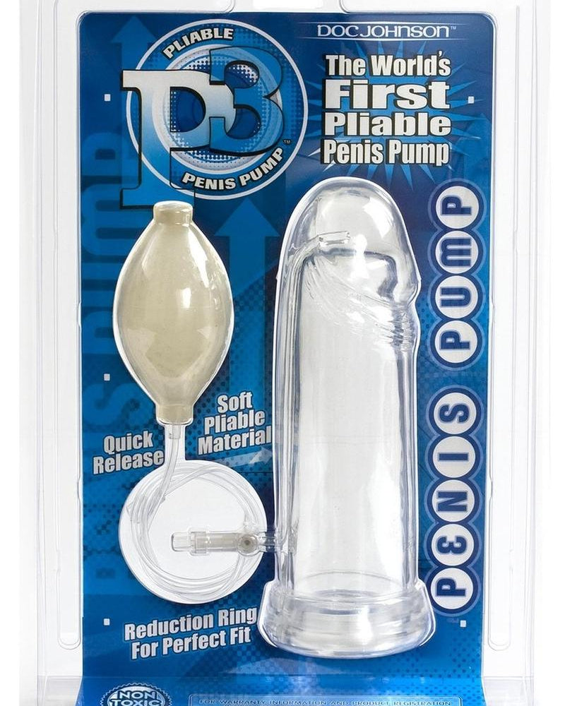 P3 Penis Pump Clear