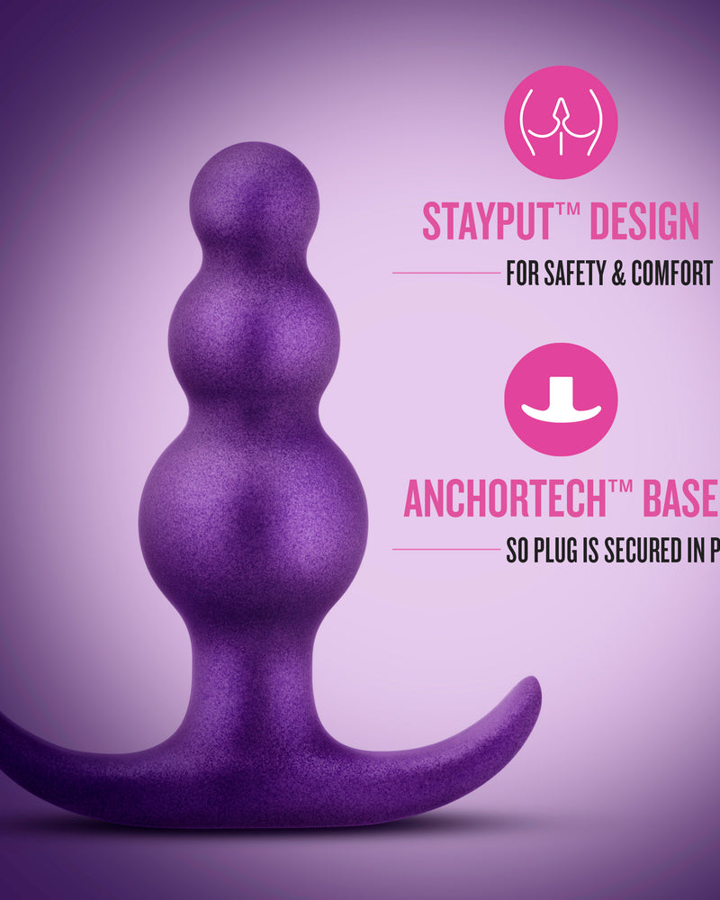 "Anal Adventures Matrix - Supernova Plug - Galactic Purple BL-18501"