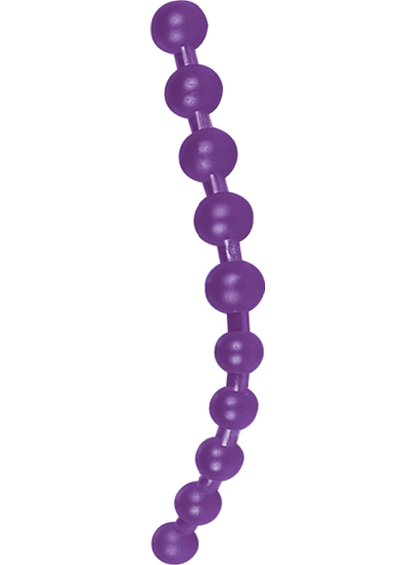 Purple Jumbo Thai Anal Beads