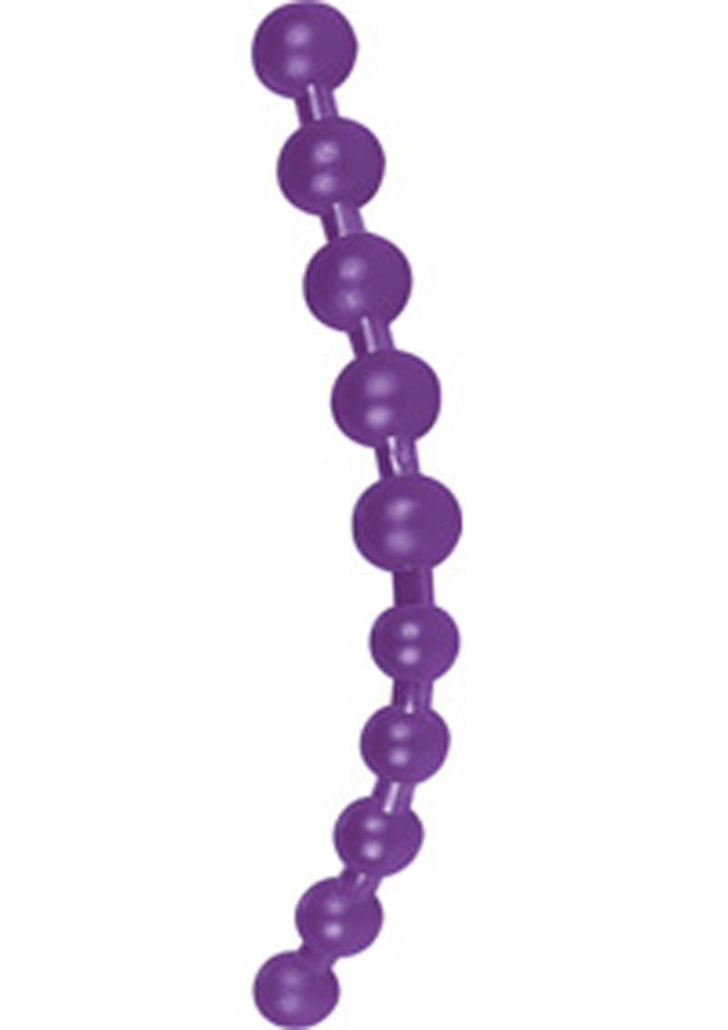 Purple Jumbo Thai Anal Beads