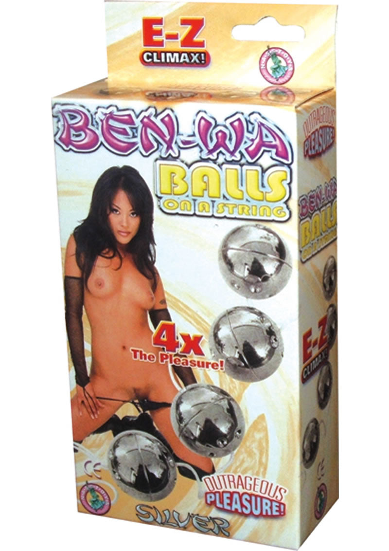 Ben Wa Balls On A String Silver