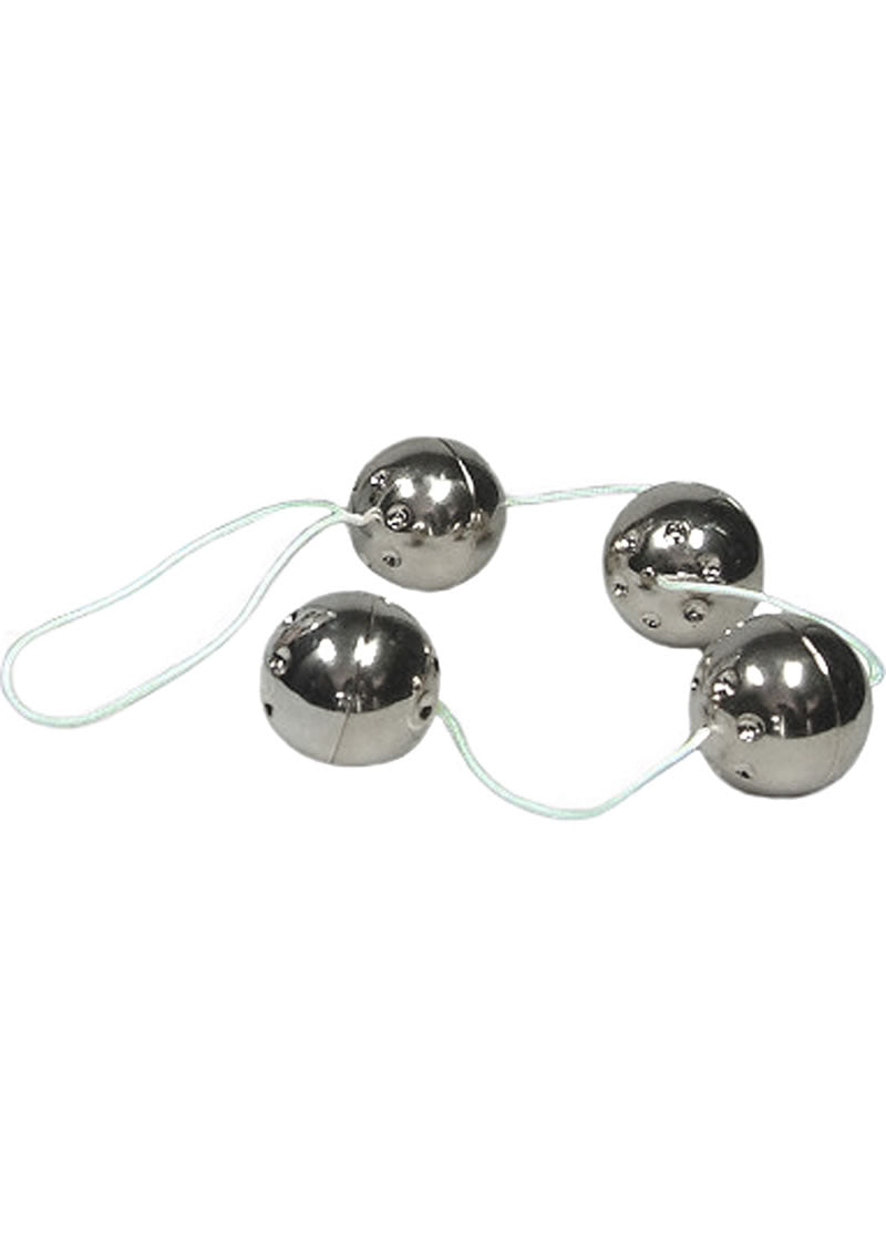 Ben Wa Balls On A String Silver