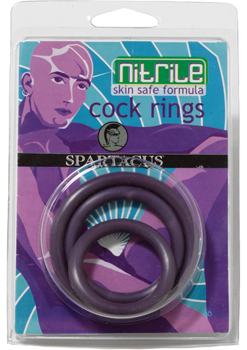 Purple Nitrile C Ring Set