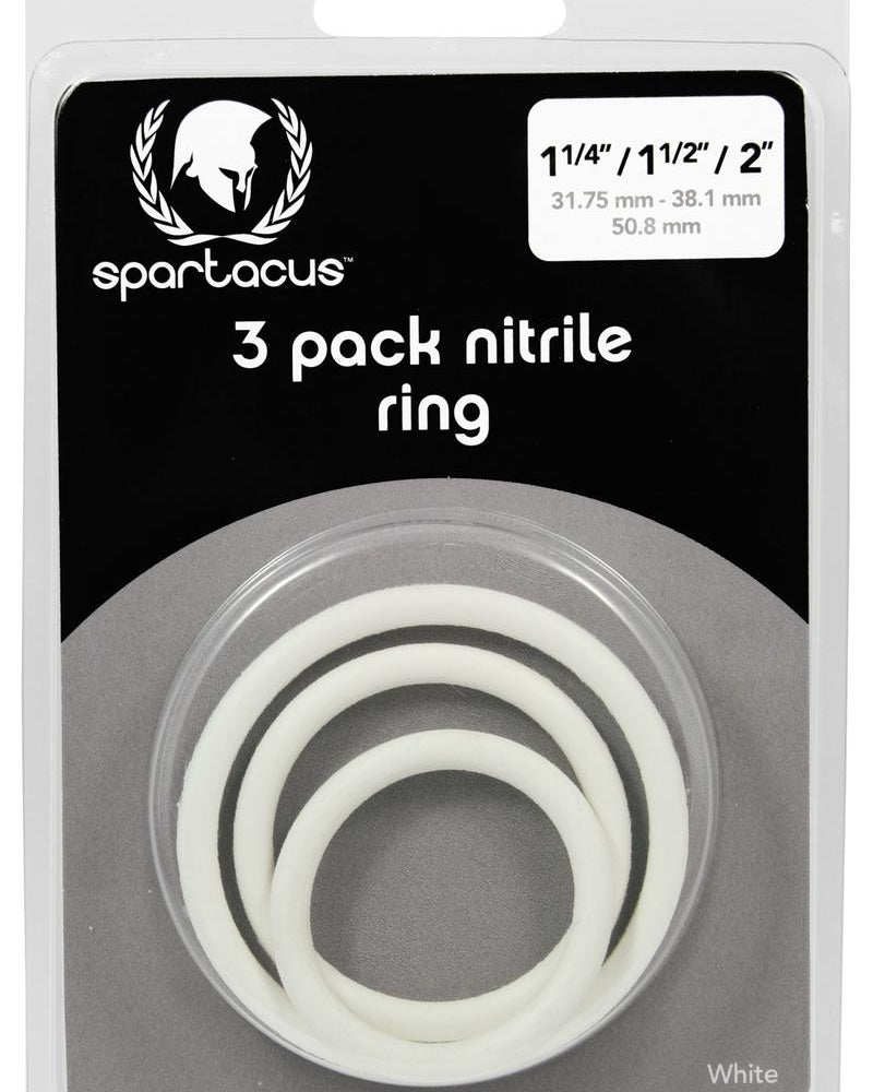 White Nitrile C Ring Set