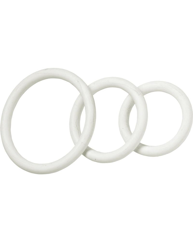 White Nitrile C Ring Set