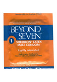 Beyond Seven Condom Lightly Lubricated 3 Pack