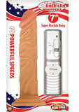 All American Whopper -Realistic Dildo Vibrator - Flesh