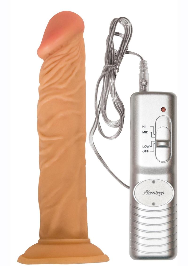 All American Whopper -Realistic Dildo Vibrator - Flesh