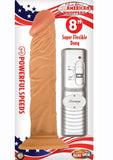 All American Whopper - VIbrating Dildo - Flesh