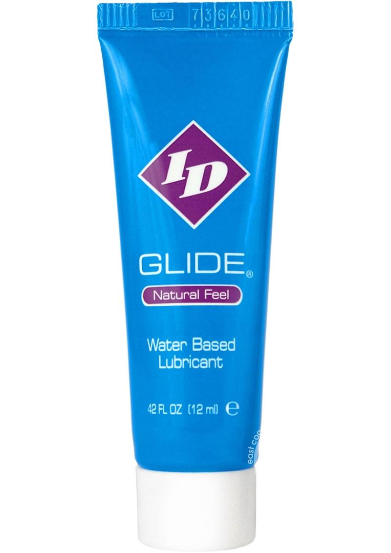 Lubricante a base de agua ID Glide Sensual, 72 unidades por recipiente