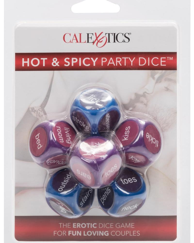 Dados de fiesta picantes y calientes