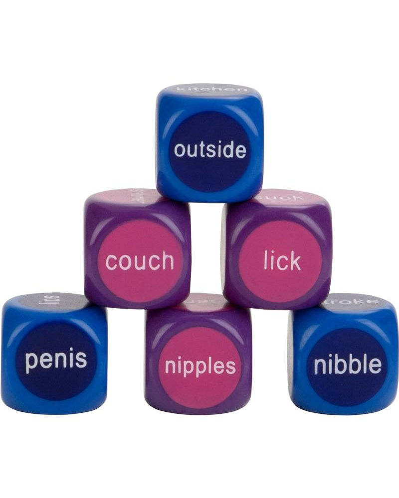 Dados de fiesta picantes y calientes