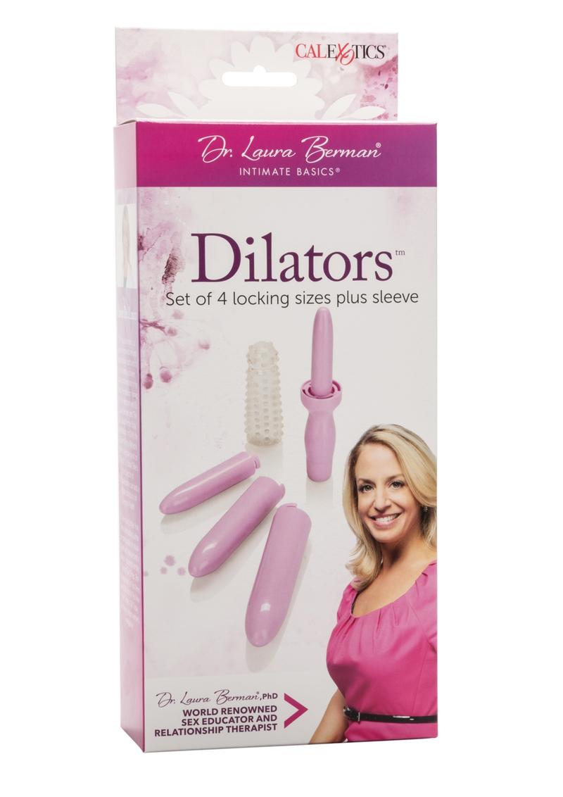 Berman Center Intimate Accessories Dilator Set Waterproof Purple