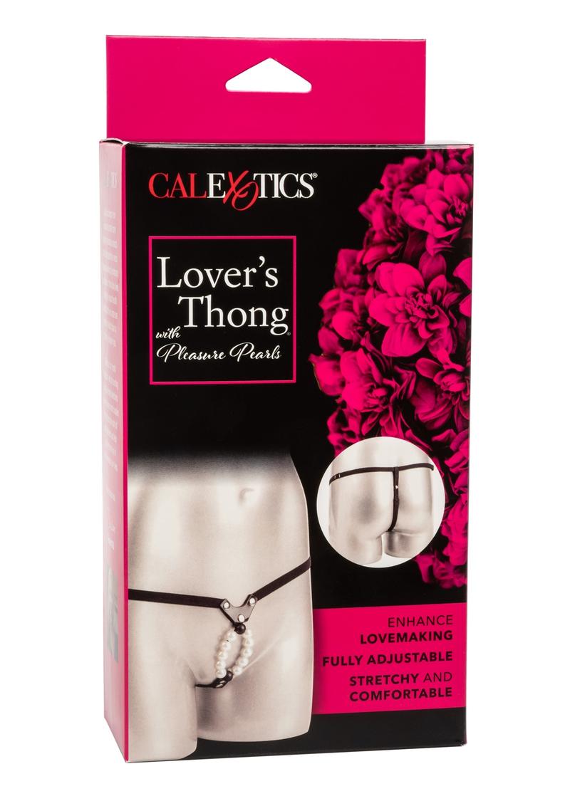 Lovers Thong with Pleasure Pearls