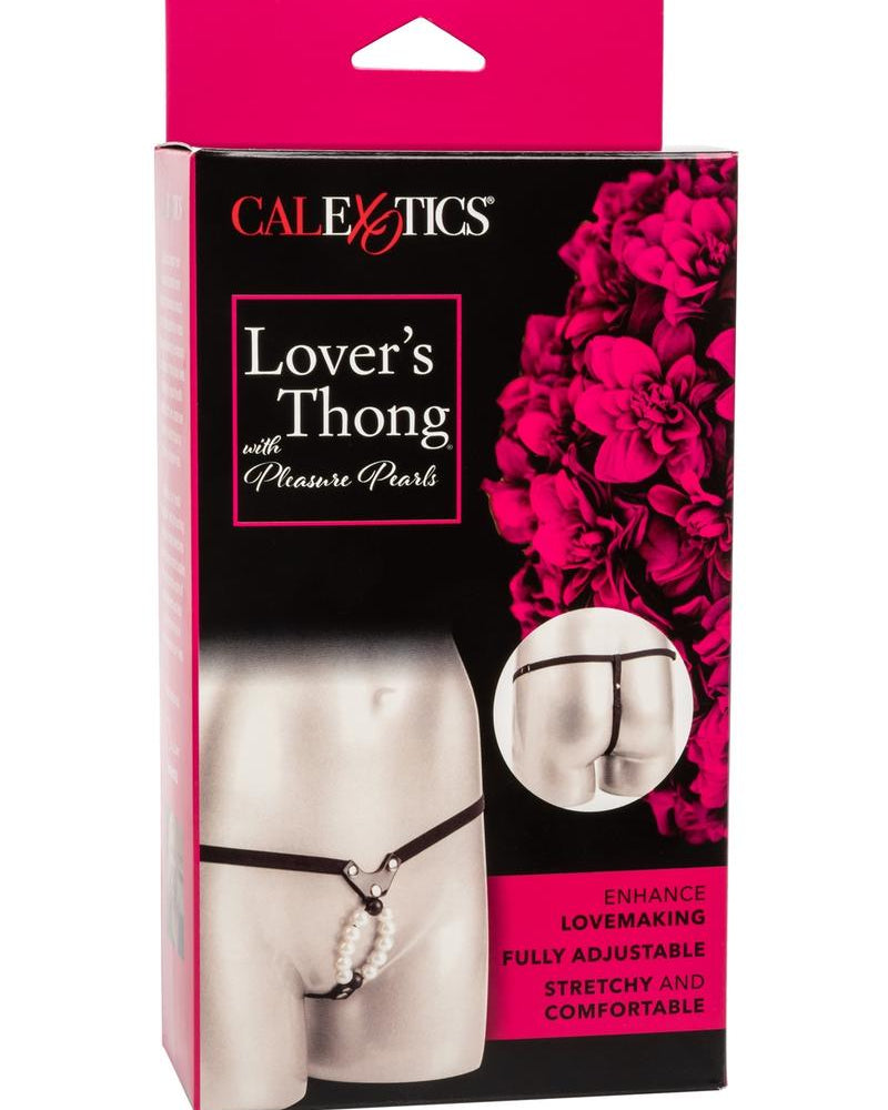 Lovers Thong with Pleasure Pearls