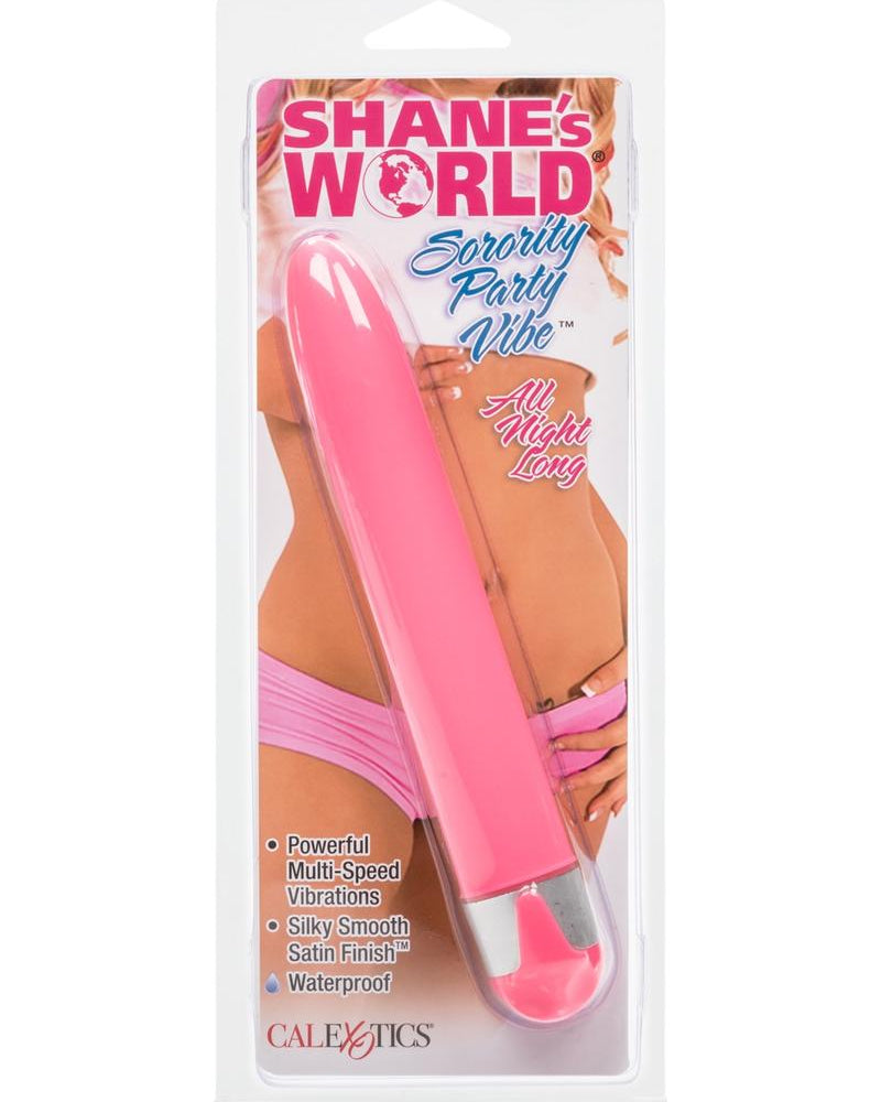 SHANES WORLD SORORITY PARTY VIBE ALL NIGHT LONG 6.5 INCH PINK
