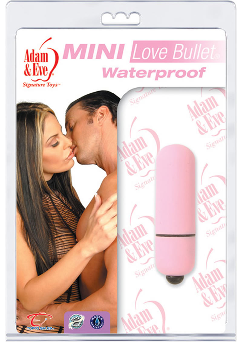 Mini Love Bullet rosa resistente al agua