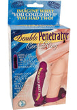 Double Penetrator Cock Ring Purple