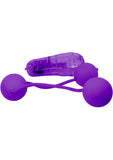 Real Skin Vibe Ben Wa Balls - Purple