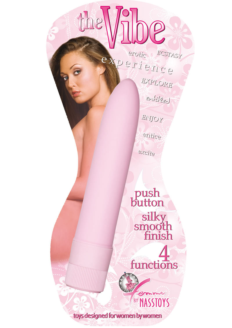 Femme The Vibe 4 Inch Vibrator Pink
