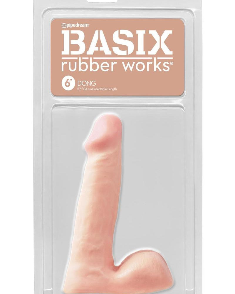 Basix 6 Dong con bolas - Piel