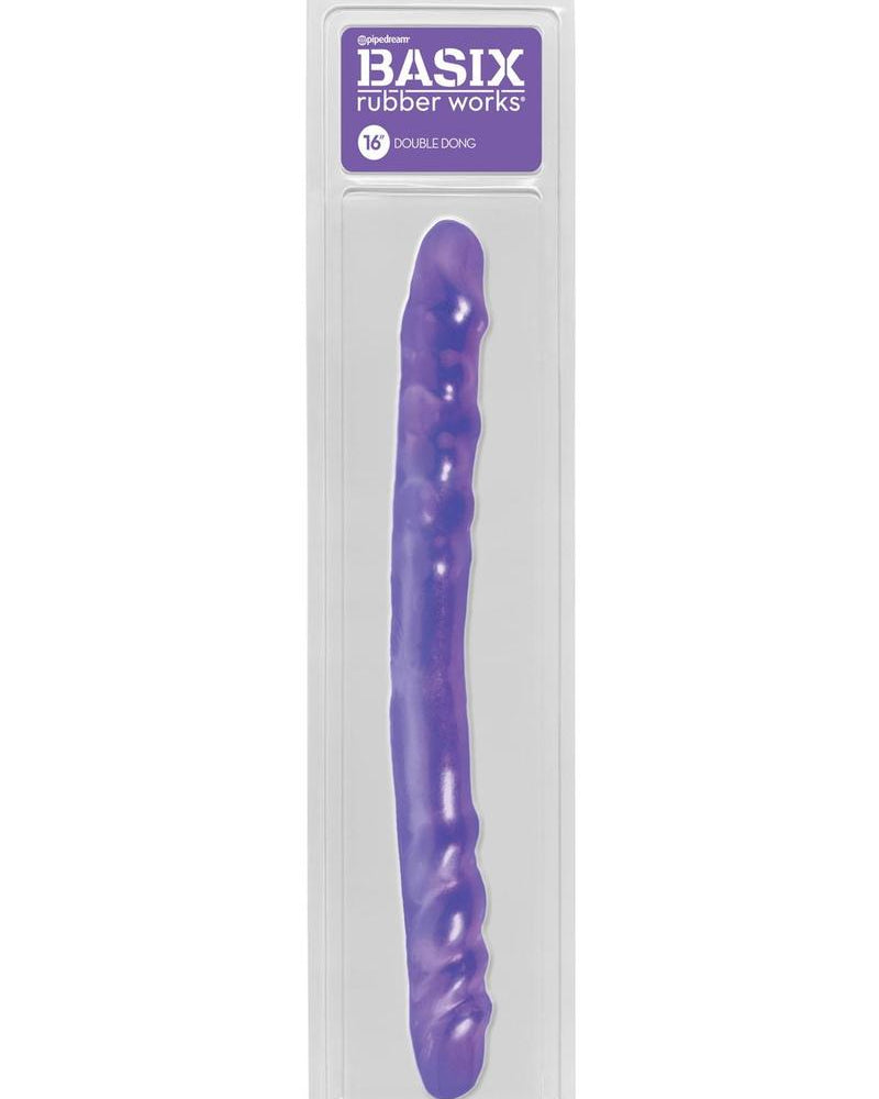Basix 16 Double Dong - Purple