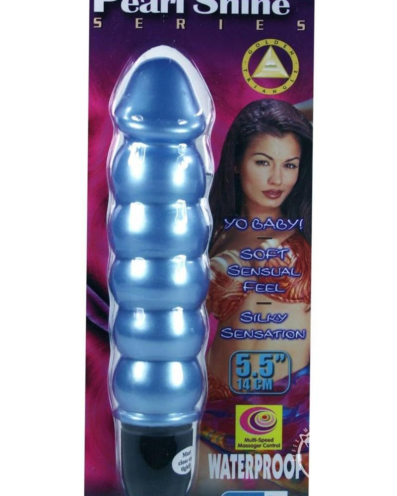 Pearl Shine Ribbed - Azul Impermeable