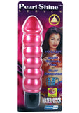 Pearl Shine Ribbed - Pink Waterproof