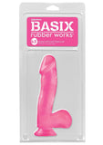 Basix 6.5 Dong con ventosa - Rosa