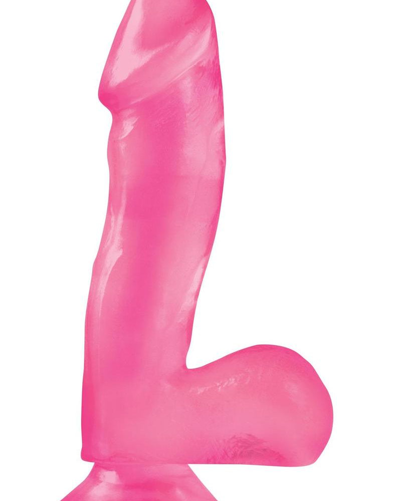 Basix 6.5 Dong con ventosa - Rosa