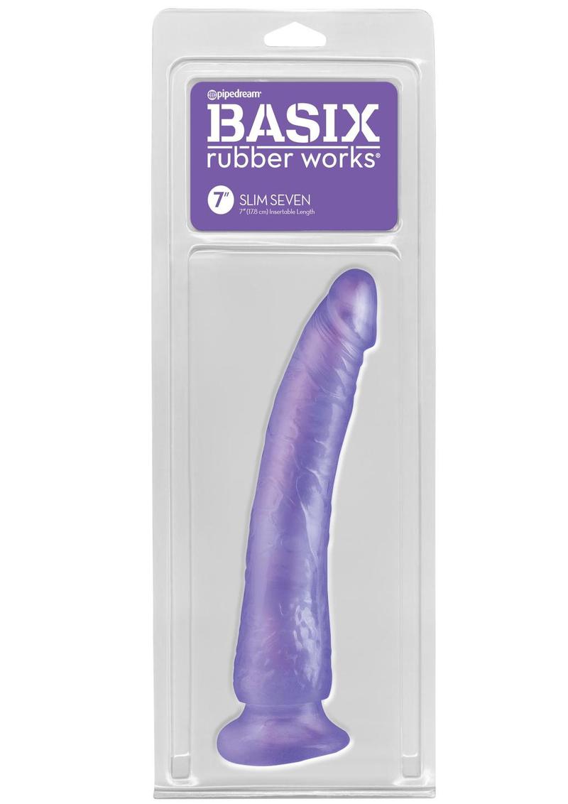 Basix Slim 7 Dong - Púrpura
