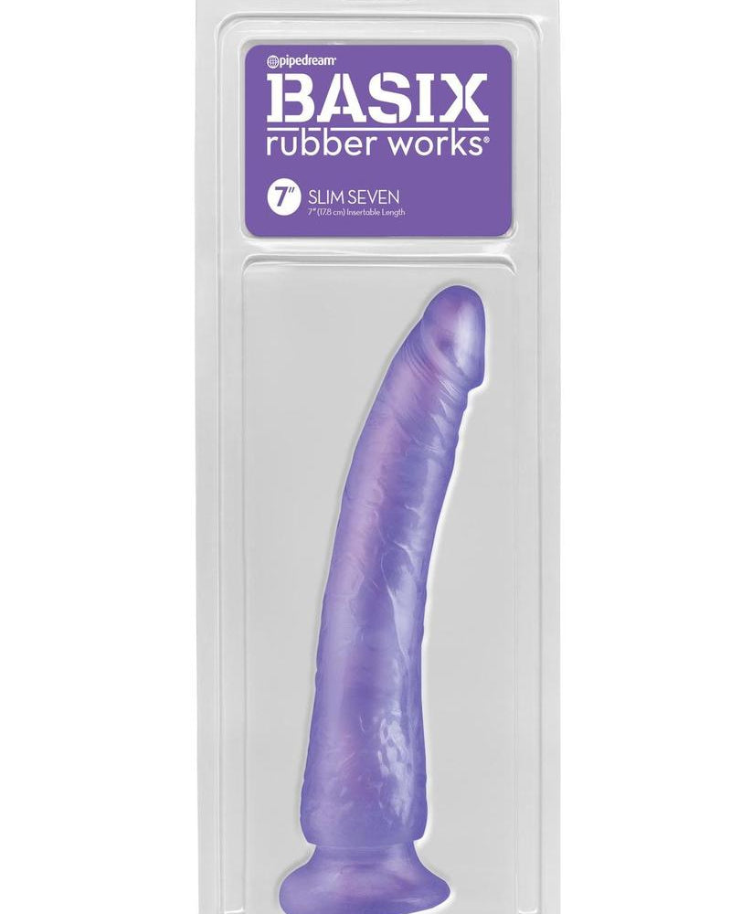 Basix Slim 7 Dong - Púrpura