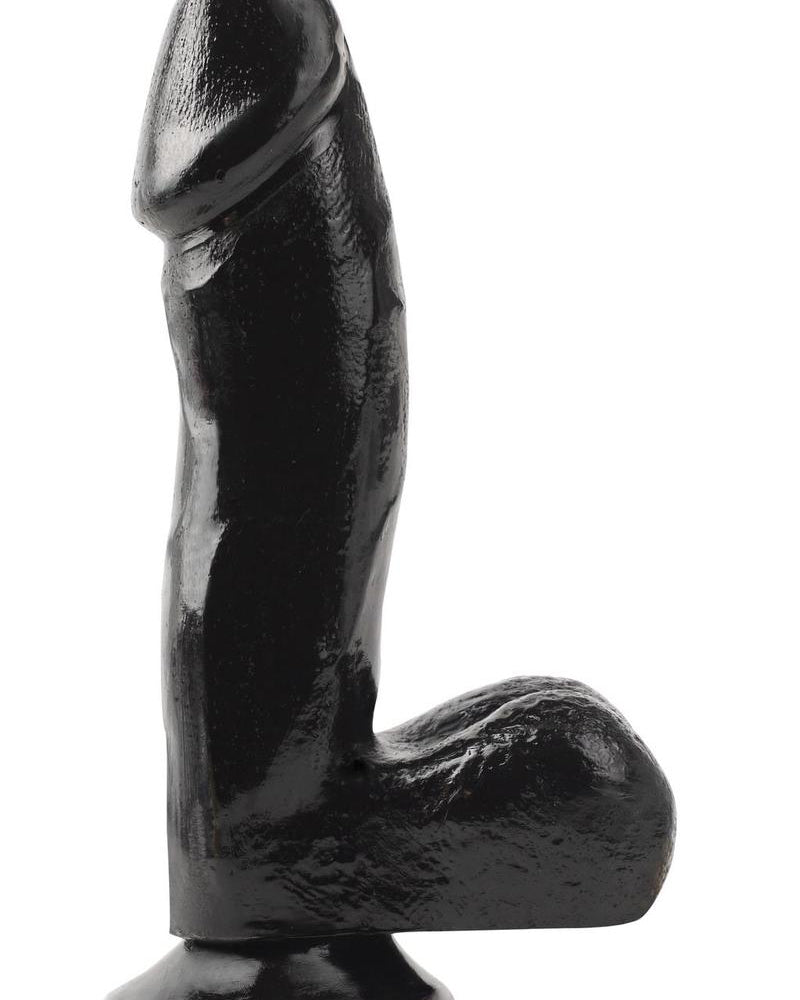Basix 6.5 Dong con ventosa - Negro