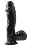 Basix 6.5 Dong con ventosa - Negro