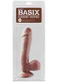 Basix 7.5 Dong con ventosa - Chocolate