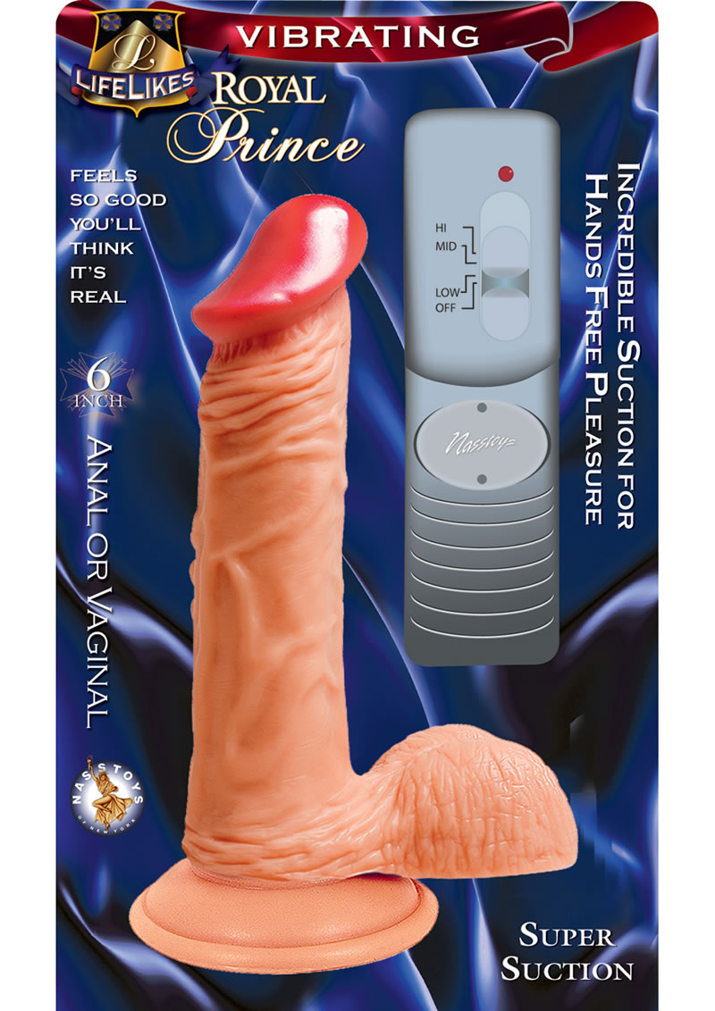 Vibrador realista Royal Prince 6