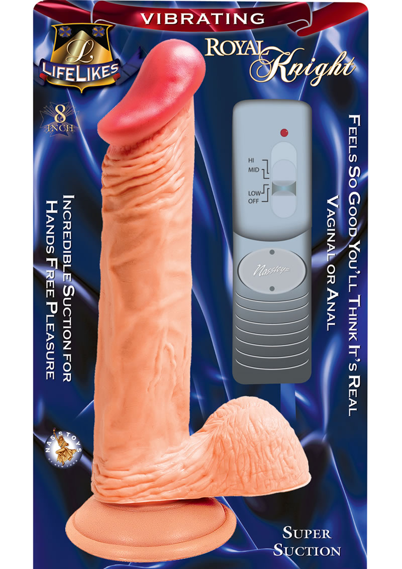 Vibrador realista Royal Knight 8