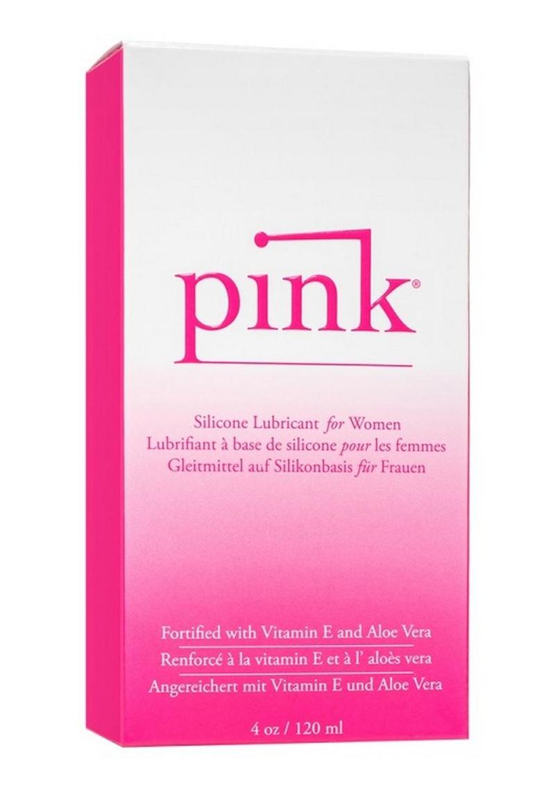 Pink 4oz Glass Bottle