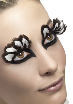 "Feather Eyelashes - Brown FV-24255"