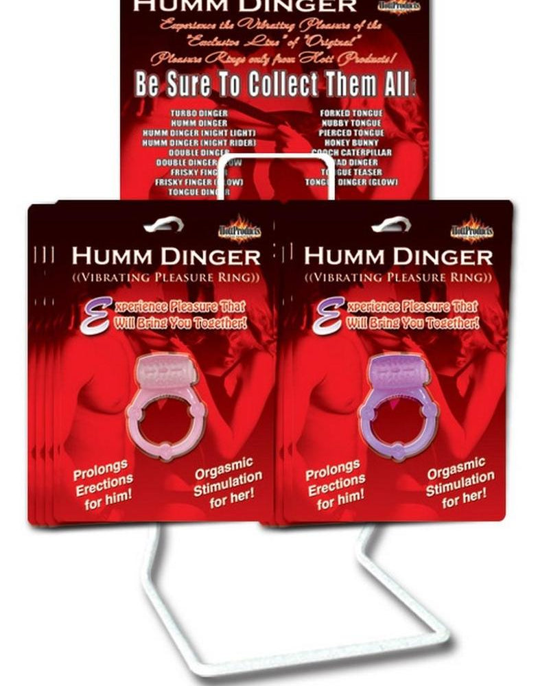 Anillo vibrador para el pene Humm Dinger, 12 unidades por caja