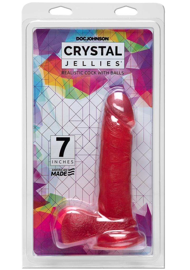 Crystal Jellie Cock 6 - Pink