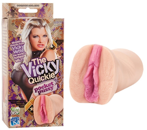 "Vicky Vette - the Vicky Quickie Ultraskyn Pocket Pussy DJ5420-02"