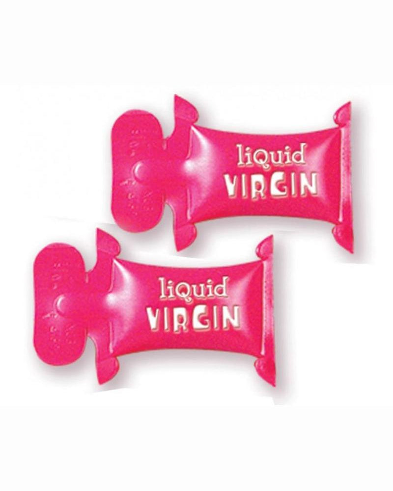 Liquid Virgin Strawberry Vaginal Water Based Lubricant Pillow Packs 144 Per Bowl