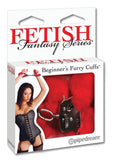 Fetish Fantasy Series Beginners Furry Cuffs Red