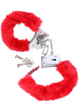 Fetish Fantasy Series Beginners Furry Cuffs Red