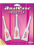 Insertz Anal Eaze paquete de 3