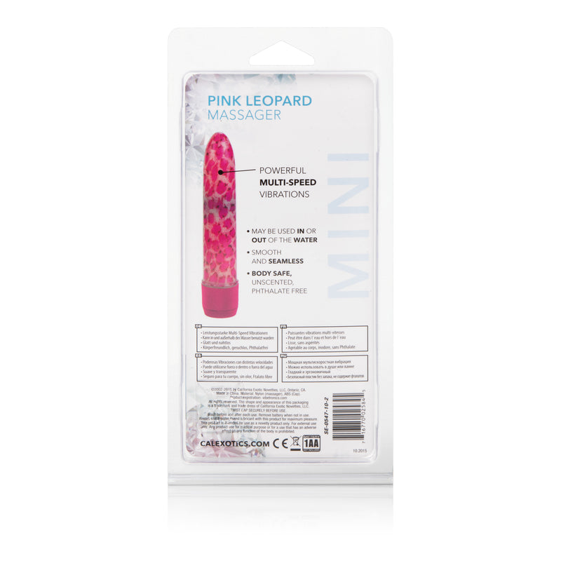 "Leopard Massager Mini - Pink SE0547102"