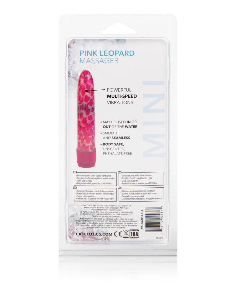 "Leopard Massager Mini - Pink SE0547102"