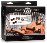 Wild Sex 7 Piece Bondage Set - Brown